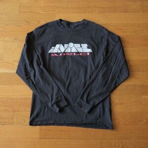 Vlone Juice WRLD T-Shirt Mens Black 999 Barbed Wire Streetwear Large Long Sleeve